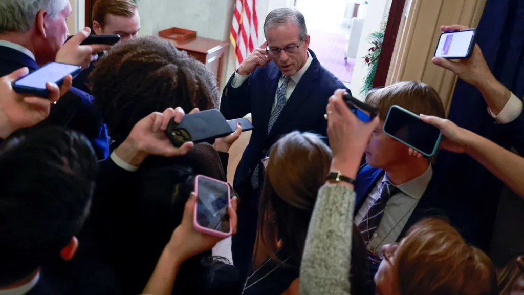 ‘Not clear what we’re doing’: GOP senators turn on their own leaders as midterms loom