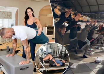Guys are joining men-only Pilates classes — but those thinking it’s an easy workout ‘get humbled really quickly’