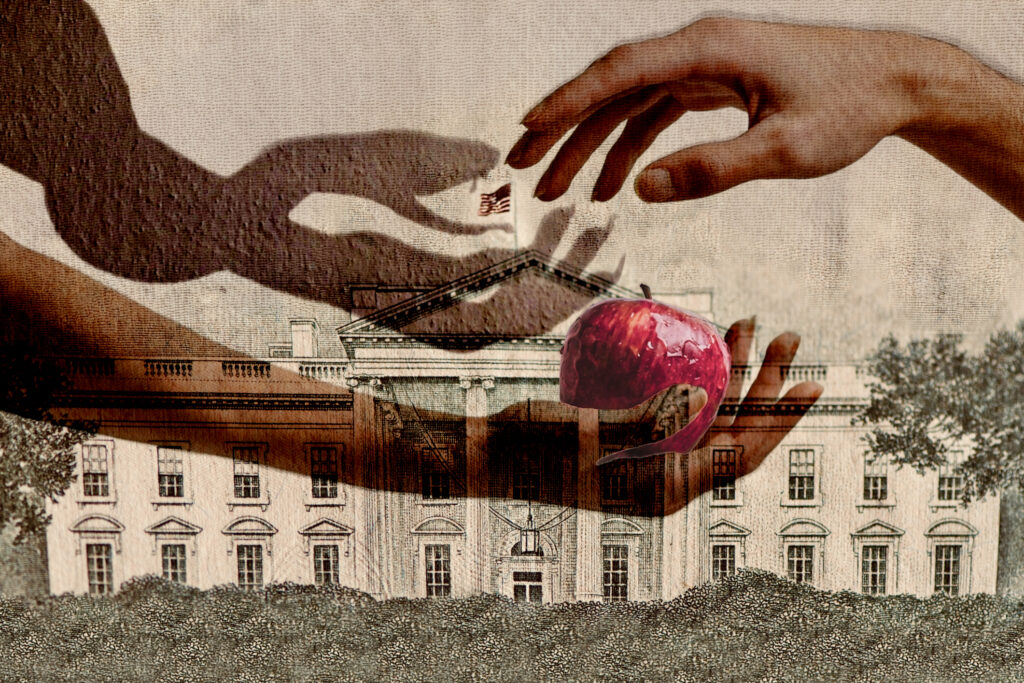 Trump can’t resist a temptation known since the fall of man