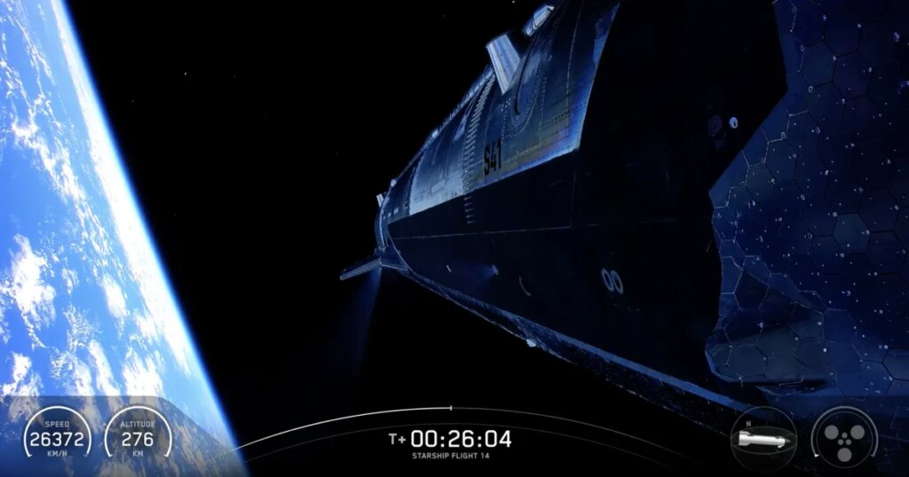 SpaceX’s Starship Just Reached Orbit, in What Should Be a Major Success for the Company. But Its Stock Price Did the Last Thing You’d Expect