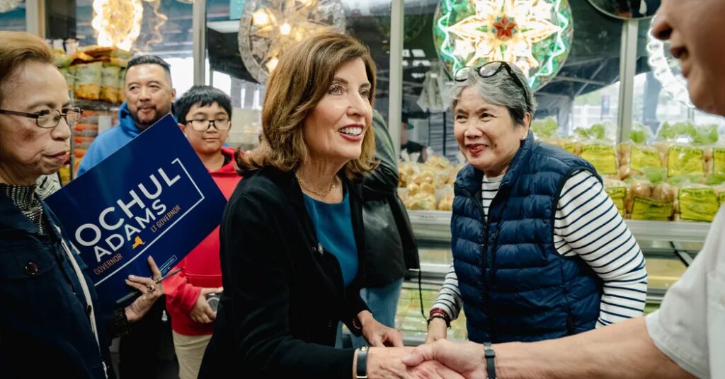Mamdani’s Shadow Looms Over Hochul’s Bid for Re-election