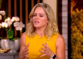 ‘The View’ Host Sara Haines Trashes Trump’s ‘Completely Inappropriate’ Taxpayer-Funded Ad: ‘Where Is DOGE When You Need It?’