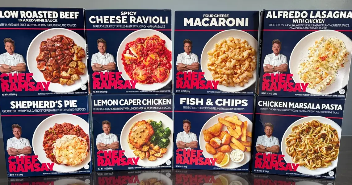 I tried 8 of Gordon Ramsay’s frozen meals and ranked them from worst to best
