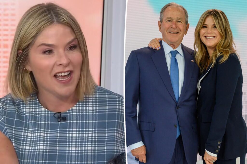 Jenna Bush Hager describes discovering dad George W. Bush’s secret fiancée as a child: ‘I started crying’