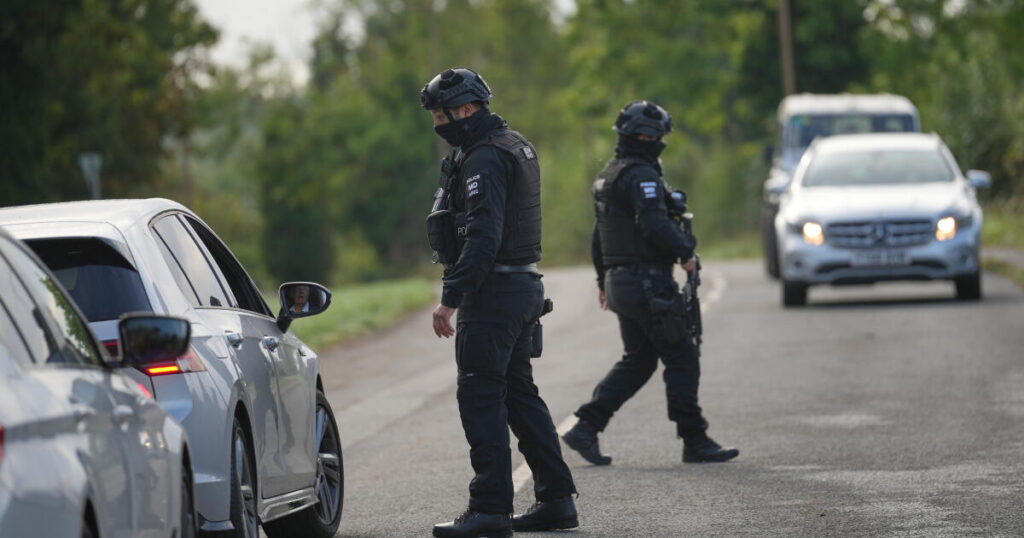 5 men arrested near a U.S.-run air base are bailed as U.K. police probe whether there’s a link to Iran