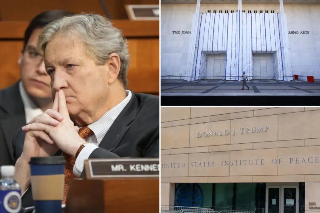 Sen. John Kennedy pushes to ban living pols from getting buildings named after them