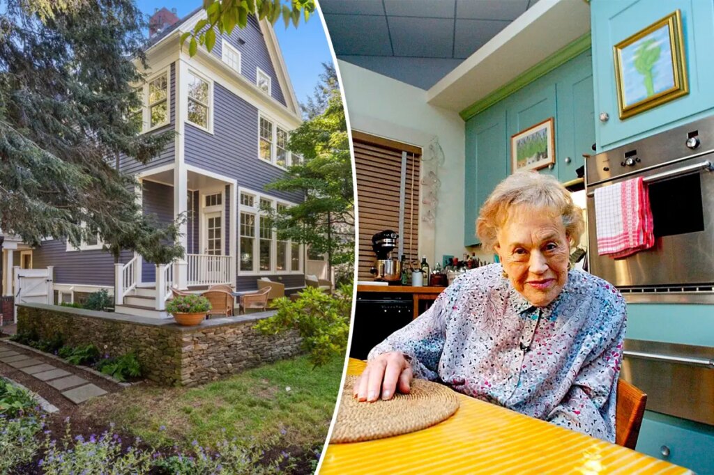 Julia Child’s Boston-area home asks $6.47M — where she filmed her shows and her flowers still grow