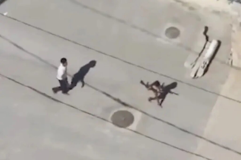 Grim video shows Hamas using child as human shield to carry weapons into Gaza home