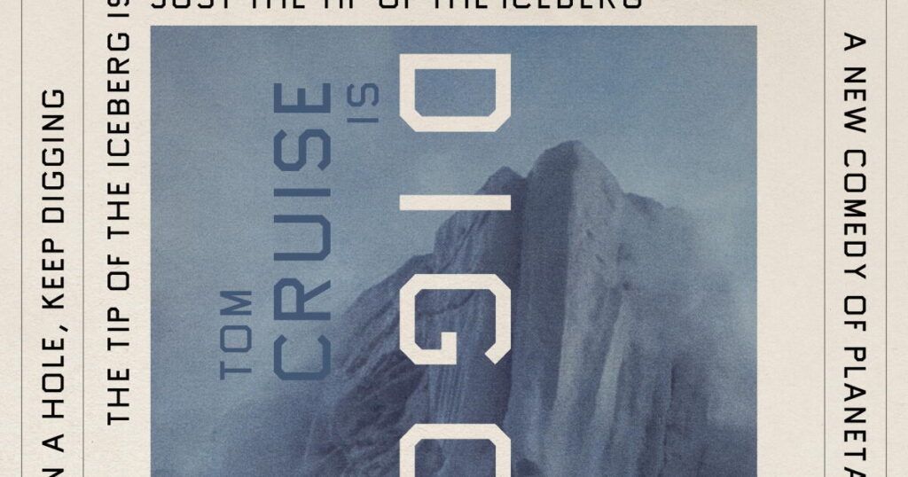 Why Ed Ruscha made the poster for Tom Cruise’s ‘Digger’: ‘The movie blew my hair back’
