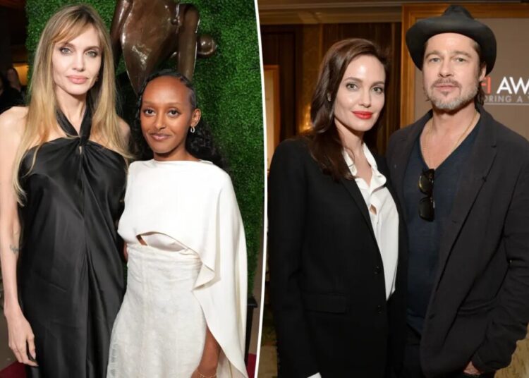 Angelina Jolie and Brad Pitt’s daughter Zahara legally drops father’s last name