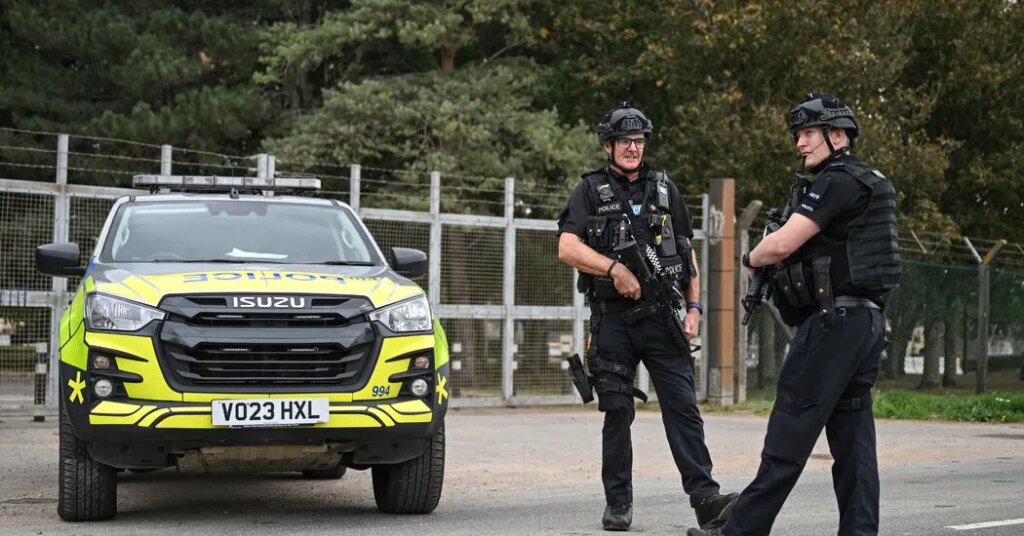 What We Know About the Arrests at the U.K. Air Base Used by the U.S.