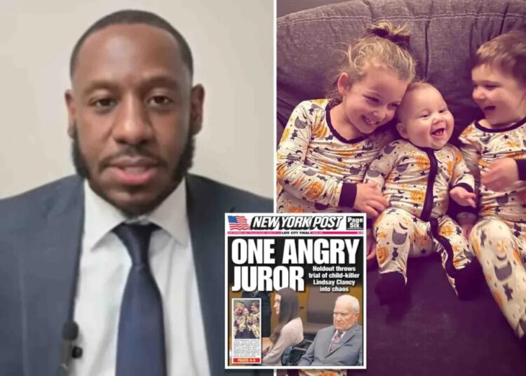 Lindsay Clancy holdout juror asks for public’s focus to be returned to ‘3 angels’ mom strangled