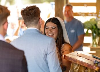 The nor’easter disrupted their wedding. Hundreds of strangers came to help.
