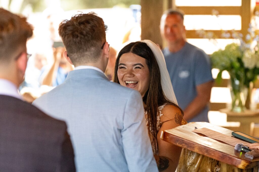 The nor’easter disrupted their wedding. Hundreds of strangers came to help.
