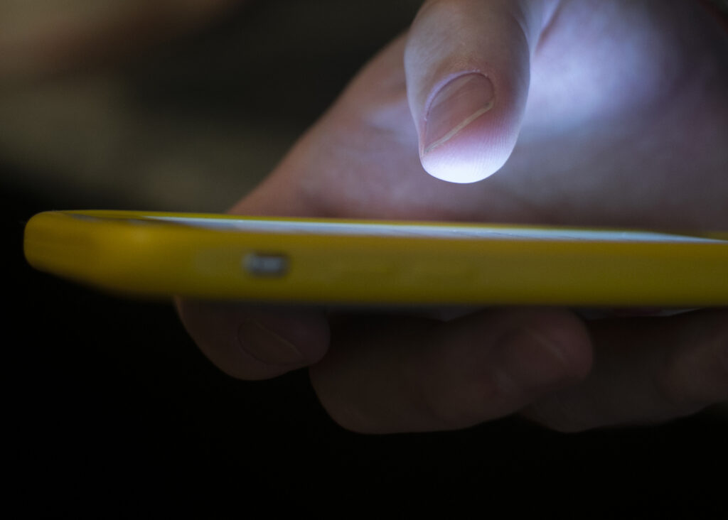 Parents worry about kids’ screen time. What about their own?