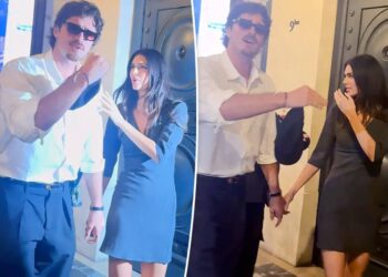 Jacob Elordi confronts photographers during Paris outing with Kendall Jenner