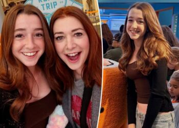 Alyson Hannigan’s daughter Keeva, 14, is the spitting image of ‘Buffy’ star in look-alike selfie