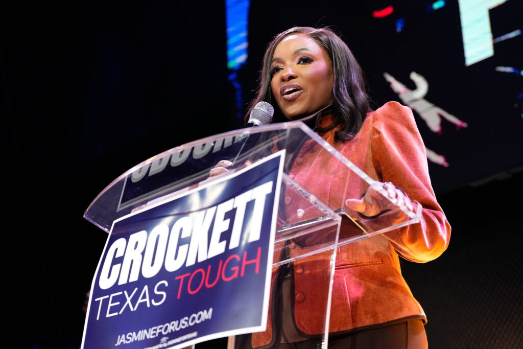 Jasmine Crockett’s PAC released new endorsements. Talarico is still not on the list.
