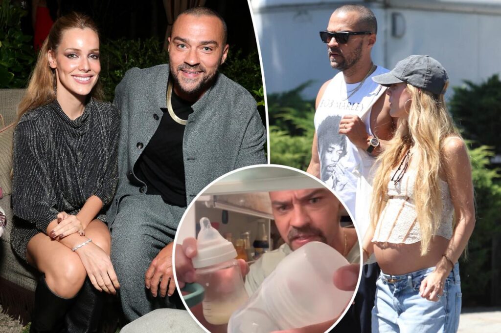 Jesse Williams welcomes third baby, his first with new wife Alejandra Onieva