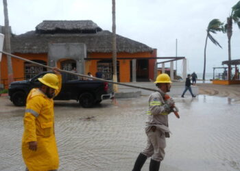 Hurricane Polo makes landfall in Baja California, flooding coastal communities and toppling trees