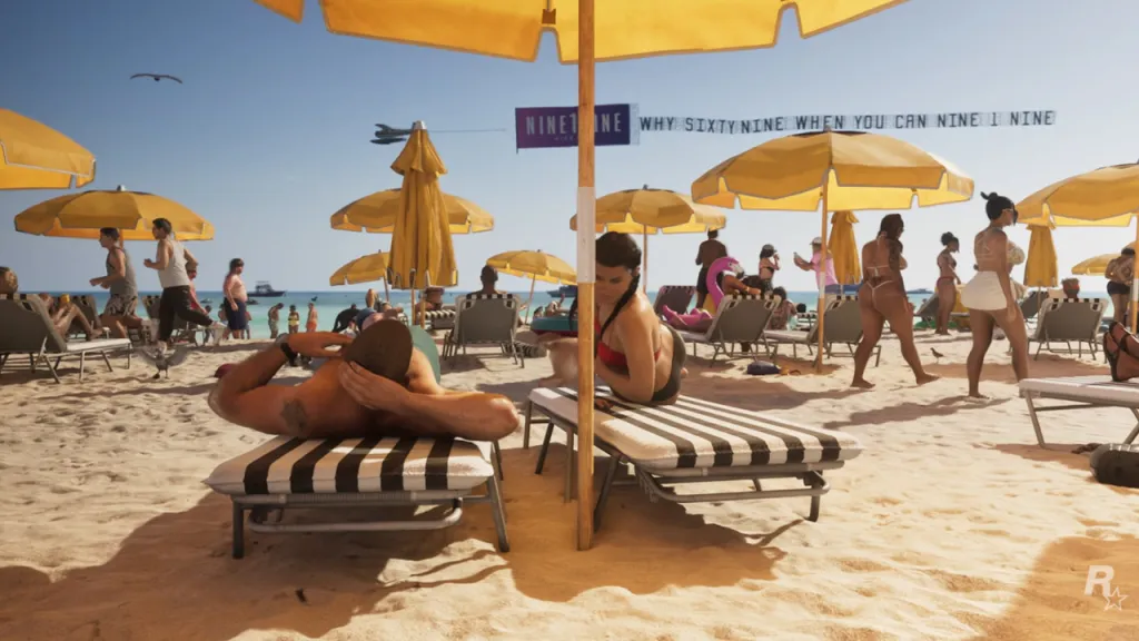 GTA 6 Beach Crowd Density Extended Look