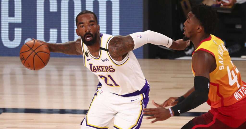 Former Laker J.R. Smith arrested on suspicion of family violence assault charge
