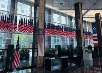 A Very American Makeover for the State Department’s ‘Hall of Flags’