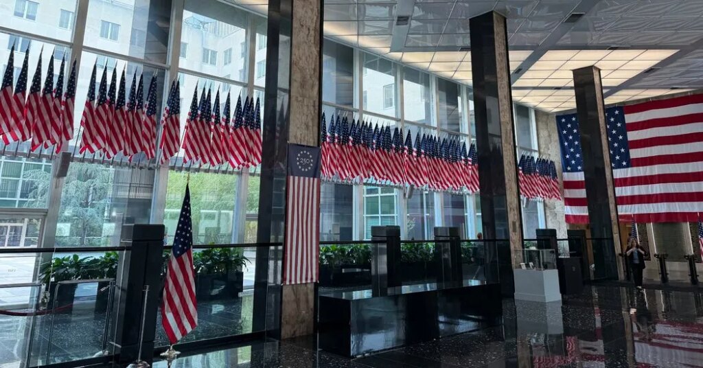 A Very American Makeover for the State Department’s ‘Hall of Flags’