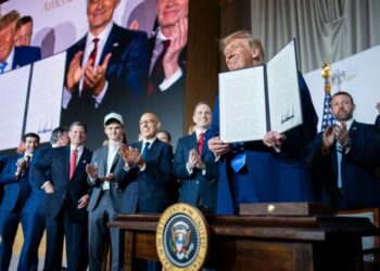 At White House, Trump Asks A.I. Titans to Police Themselves