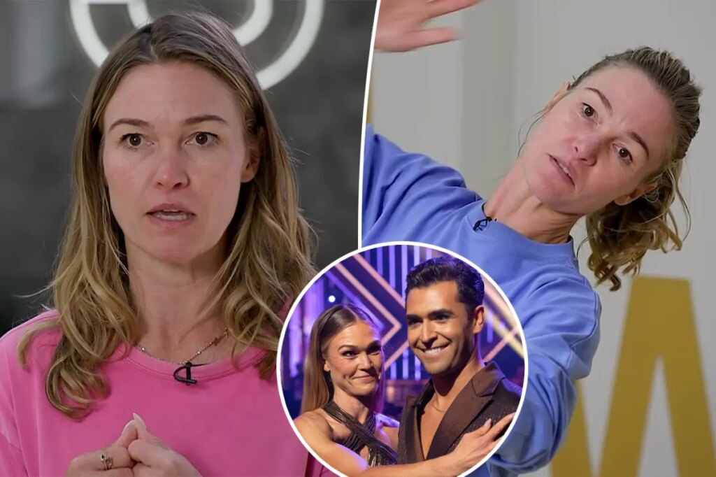 Julia Stiles tears up in ‘Dancing With the Stars’ rehearsals over low scores, rib injury