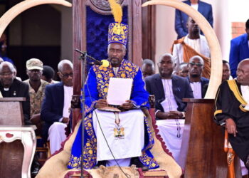 A TV journalist is crowned king of a traditional monarchy in Uganda