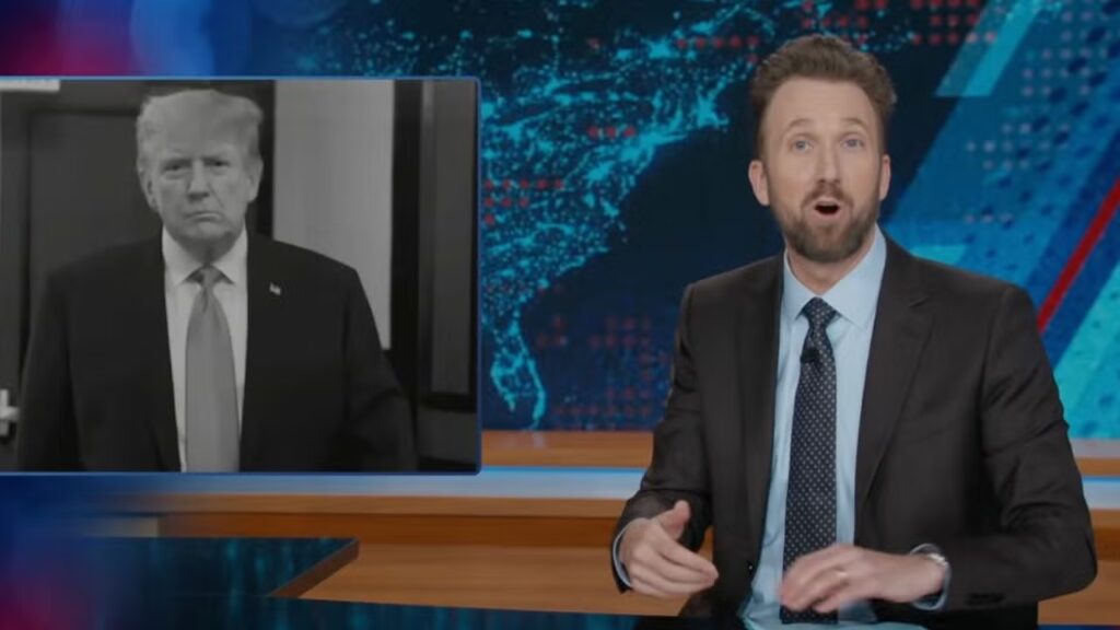 ‘The Daily Show’ Mocks Trump Administration for Denying Repurposed Ad Is a Campaign Spot: ‘Exact Same Footage’