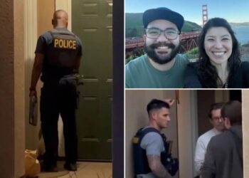 Cops descend on home of wife of slaughtered NY Times tech exec as her parents sit in jail for allegedly gunning him down
