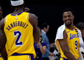 ‘This is a meritocracy’: Lakers open training camp with mandate of competition