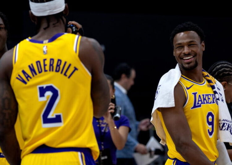 ‘This is a meritocracy’: Lakers open training camp with mandate of competition