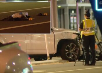 Florida teen getting haircut in middle of road for TikTok video seriously injured when pickup involved in crash strikes him