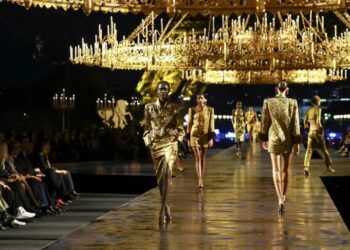 A Goodbye to the Gilded Age (and Maybe More) at Saint Laurent