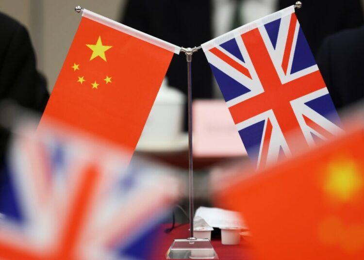 U.K. accuses China of operating institute as front for espionage