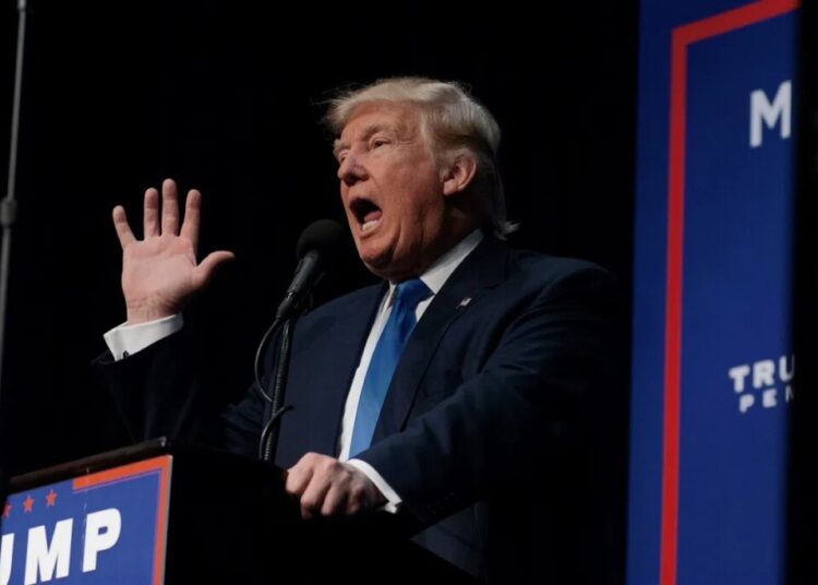 Trump Handlers Cut Event When He Gets Asked an Extremely Awkward AI Question