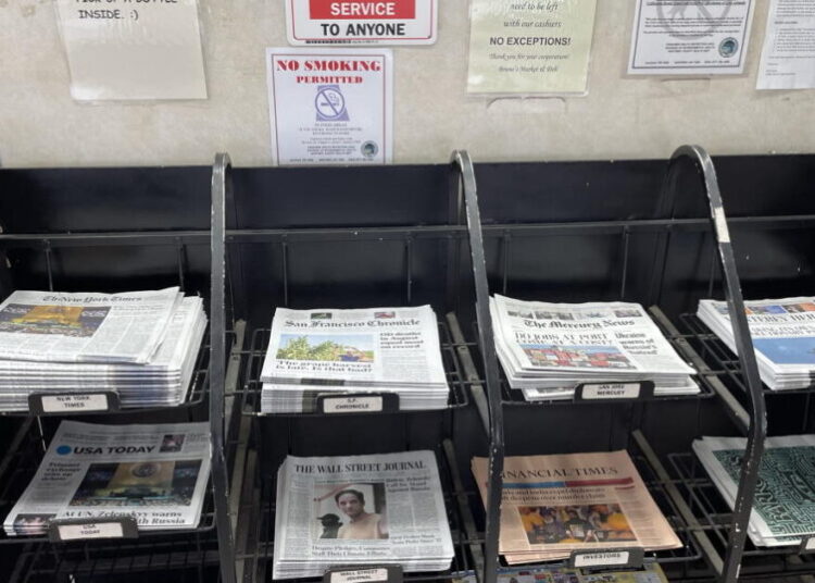Newsom signs bill aimed at giving lifeline to struggling California newsrooms