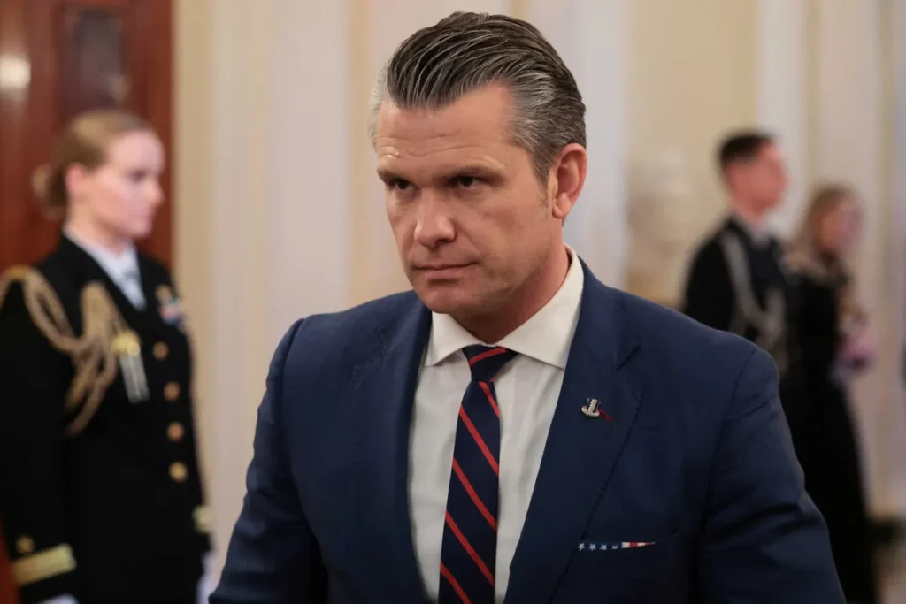 Pete Hegseth ridiculed over bizarre video featuring troops exercising: ‘This is insane’
