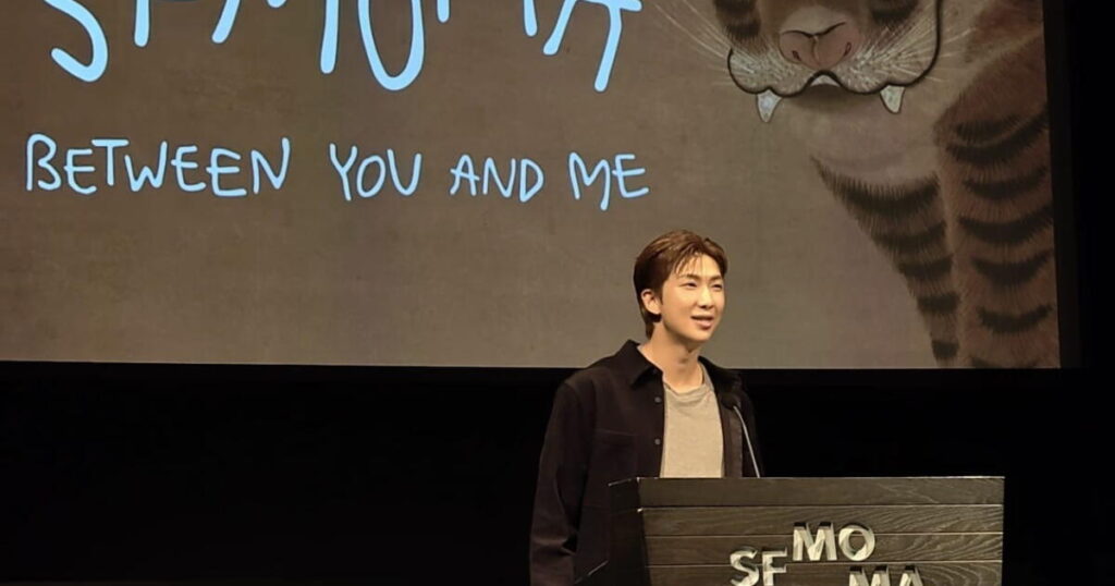RM of BTS, museum curator? He is now.