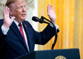 In Wooing Wavering Hispanic Voters, Trump Talks ICE, His Ballroom and Himself