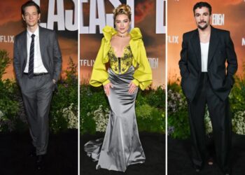 Netflix’s ‘East Of Eden’ New York premiere red carpet: Florence Pugh, Christopher Abbott, more