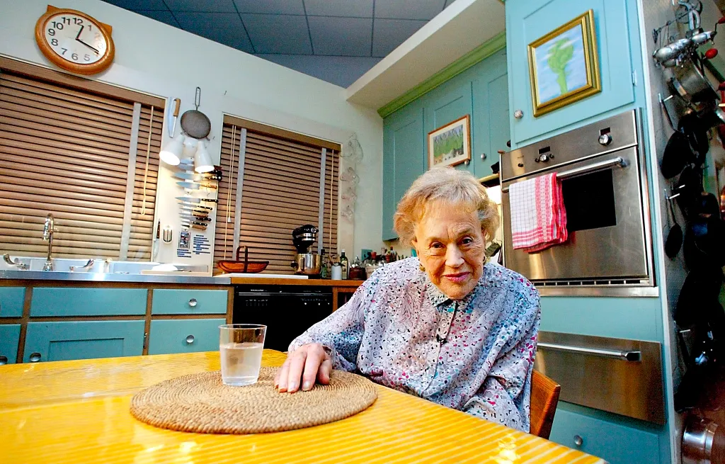Julia Child's kitchen from this home is now preserved in the Smithsonian.