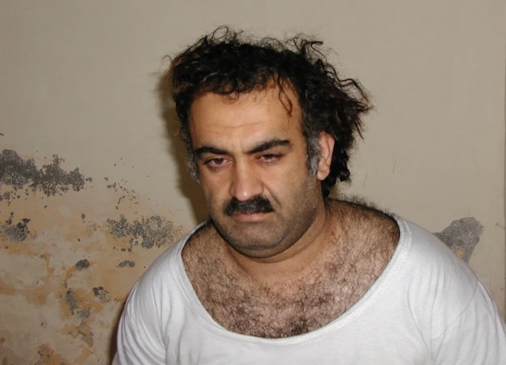 Khalid Shaikh Mohammed, alleged 9/11 mastermind, shortly after his capture.