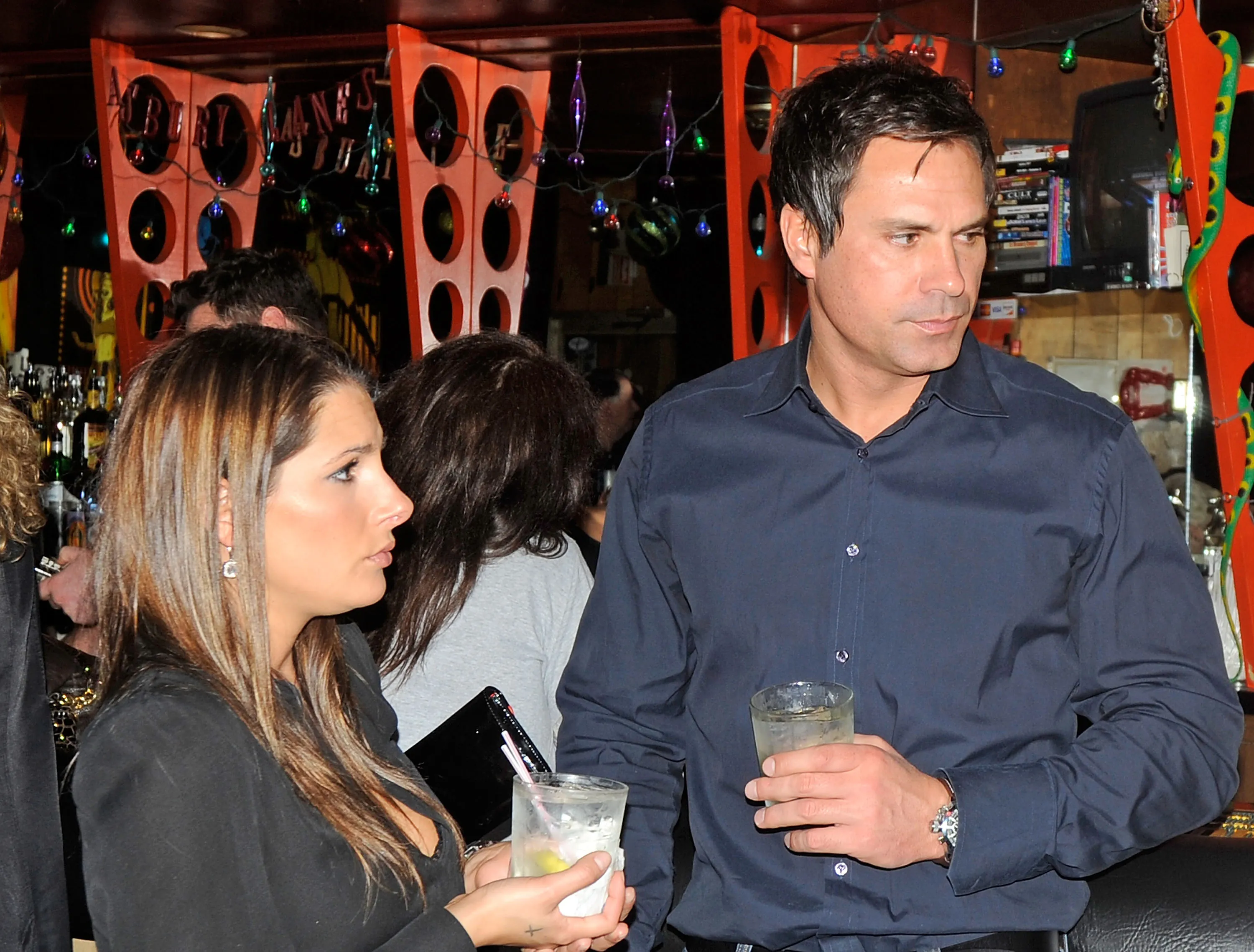 Ashley Dupre and Thomas Earle at the 2012 Light of Day New Jersey Rock N' Bowl A Thon.