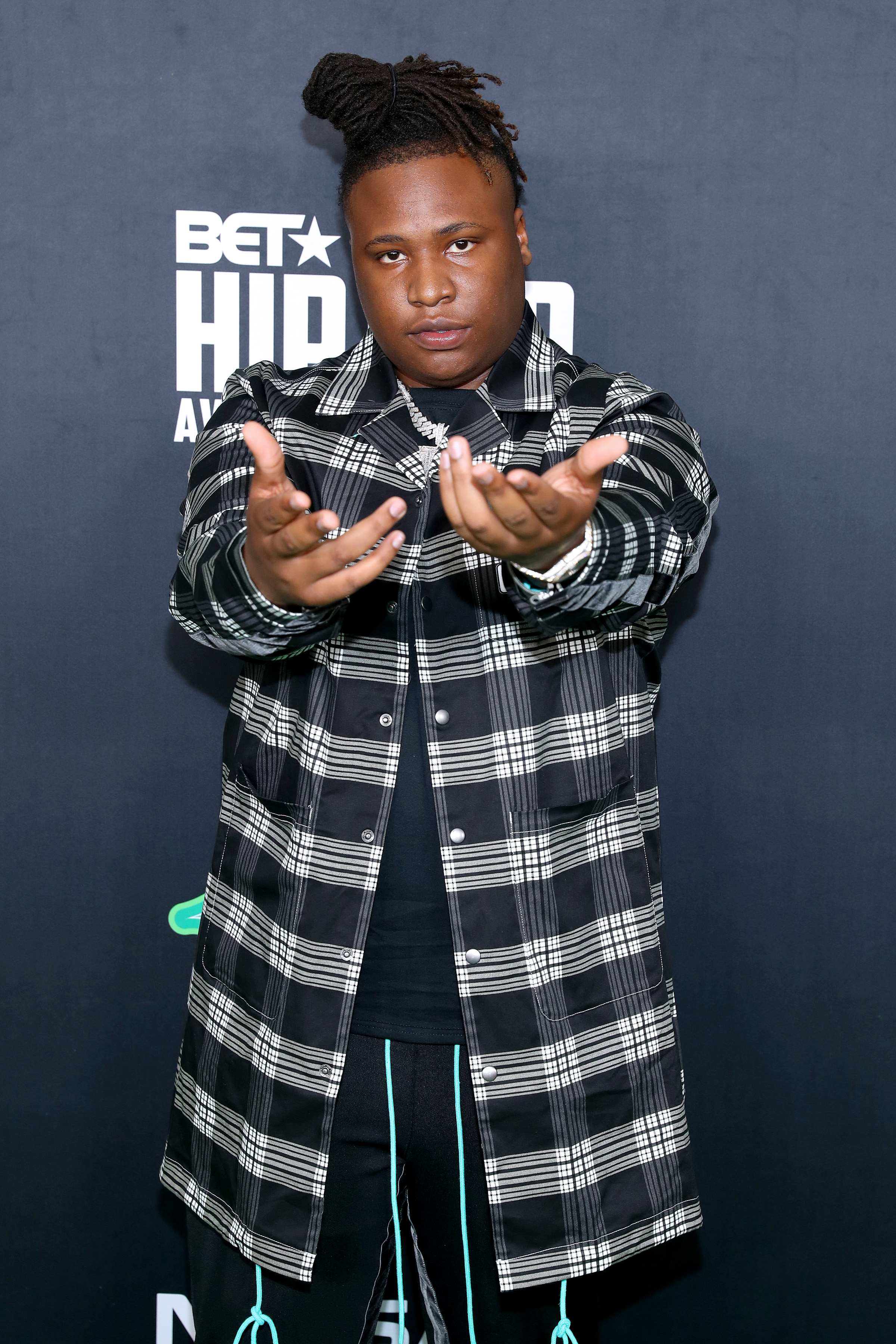 Tay Keith attending the BET Hip Hop Awards 2019.