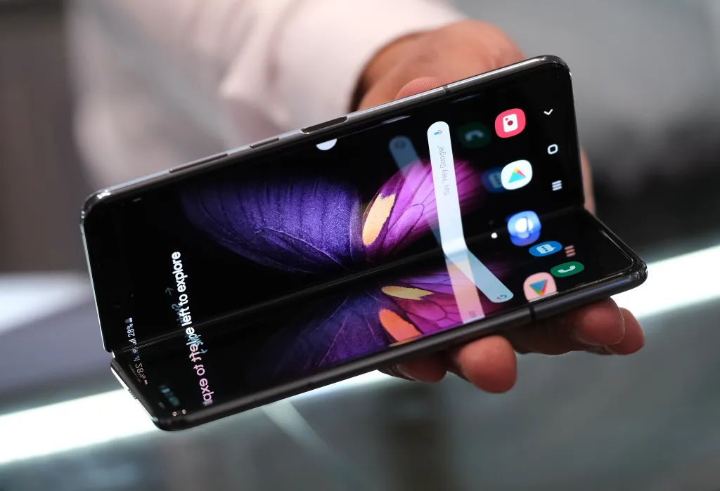 Samsung Galaxy Fold.