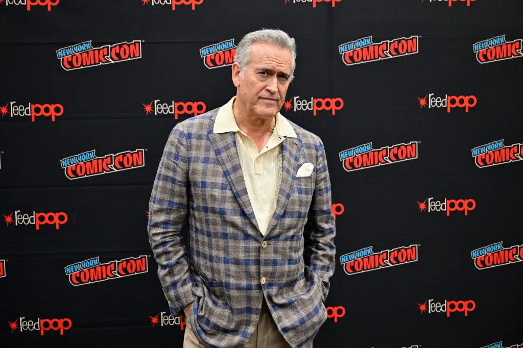 Bruce Campbell at New York Comic Con.